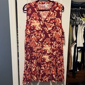NWT Nine West floral tank dress